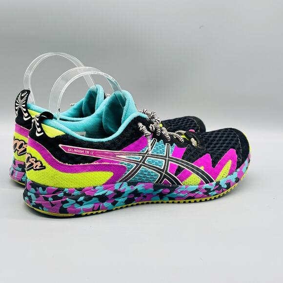 Asics Shoes Womens 9.5 Multicolor Gel Noosa Tri 12 Running Athletic Sneakers - Picture 7 of 11